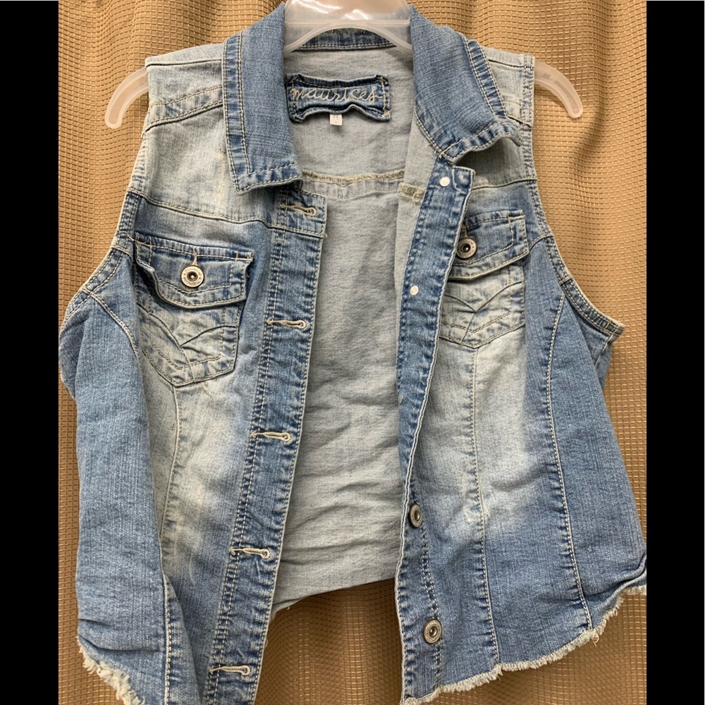 Maurice’s Plus Size Jean vest